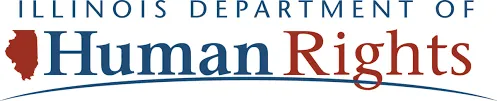 A logo of the department of human rights.
