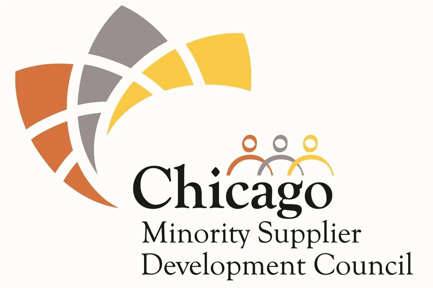 A logo for chicago minority supplier development council.