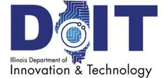 A logo for the department of information and technology.