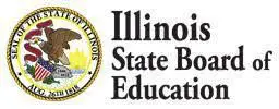 A picture of the illinois state board of education logo.